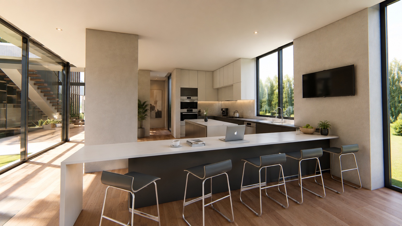 Interior residencial · cocina